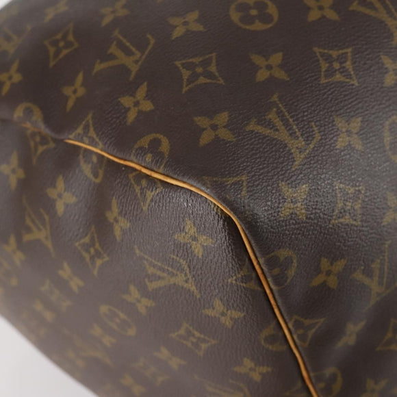 LOUIS VUITTON Monogram Keepall 55 Boston Bag M41424 LV Auth 152656