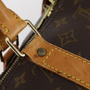 LOUIS VUITTON Monogram Keepall 55 Boston Bag M41424 LV Auth 152656-14