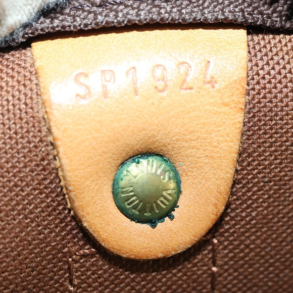 LOUIS VUITTON Monogram Keepall 55 Boston Bag M41424 LV Auth 152656