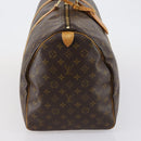 LOUIS VUITTON Monogram Keepall 55 Boston Bag M41424 LV Auth 152656-5