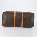LOUIS VUITTON Monogram Keepall 55 Boston Bag M41424 LV Auth 152656-9