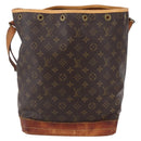 LOUIS VUITTON Monogram Noe Shoulder Bag M42224 LV Auth 152658-13