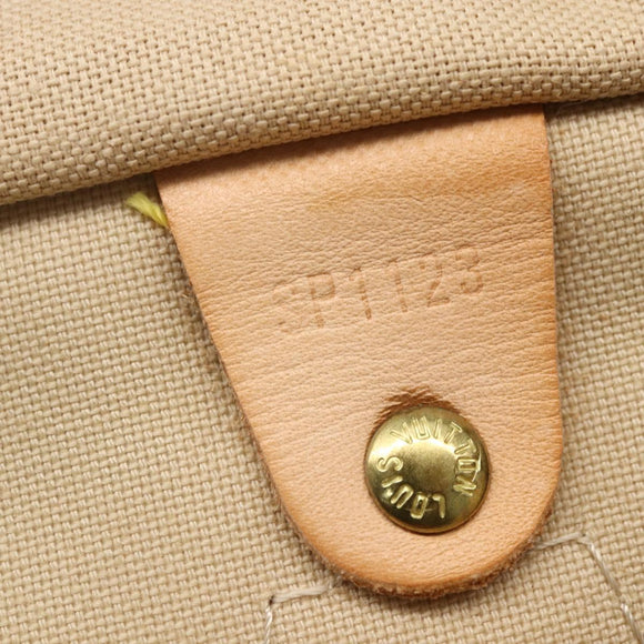 LOUIS VUITTON Damier Azur Speedy Bandouliere 30 Bag 2way N41052 LV Auth 152661