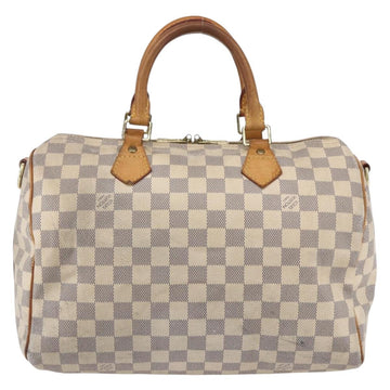 LOUIS VUITTON Damier Azur Speedy Bandouliere 30 Bag 2way N41052 LV Auth 152661 - 0