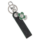 LOUIS VUITTON Monogram Eclipse Dragon Vivienne Key Holder Green LV Auth 152664-1