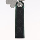 LOUIS VUITTON Monogram Eclipse Dragon Vivienne Key Holder Green LV Auth 152664-6