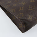 LOUIS VUITTON Monogram Poche Toilette 26 Pouch M47542 LV Auth 152665-14