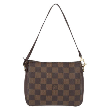LOUIS VUITTON Damier Ebene Trousse Makeup Pouch N51982 LV Auth 152667 - 0