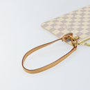 LOUIS VUITTON Damier Azur Neverfull MM Pouch LV Auth 152668-9