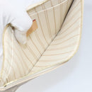 LOUIS VUITTON Damier Azur Neverfull MM Pouch LV Auth 152668-11