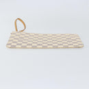 LOUIS VUITTON Damier Azur Neverfull MM Pouch LV Auth 152668-6