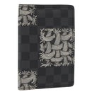 LOUIS VUITTON Graphite Christopher Nemeth Organizer De Poch N61213 Auth 152673-1