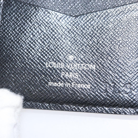 LOUIS VUITTON Graphite Christopher Nemeth Organizer De Poch N61213 Auth 152673