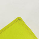 GUCCI Floral Bifold Wallet Leather Yellow 536353 Auth 152674A-16