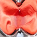 PRADA Shoulder Bag Nylon 2way White Silver Auth 152675V-11