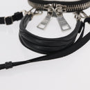 PRADA Shoulder Bag Nylon 2way White Silver Auth 152675V-7