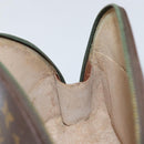 LOUIS VUITTON Monogram Trousse Demi Ronde Cosmetic Pouch M47520 LV Auth 152678-18