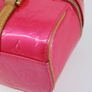 LOUIS VUITTON Vernis Sullivan Horizontal PM Bag Fuchsia Pink M91269 Auth 152679V-16