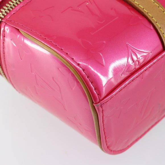 LOUIS VUITTON Vernis Sullivan Horizontal PM Bag Fuchsia Pink M91269 Auth 152679V