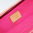 LOUIS VUITTON Vernis Sullivan Horizontal PM Bag Fuchsia Pink M91269 Auth 152679V-18