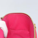 LOUIS VUITTON Vernis Sullivan Horizontal PM Bag Fuchsia Pink M91269 Auth 152679V-19