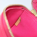LOUIS VUITTON Vernis Sullivan Horizontal PM Bag Fuchsia Pink M91269 Auth 152679V-12