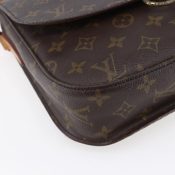 LOUIS VUITTON Monogram Saint Cloud GM Shoulder Bag M51242 LV Auth 152680