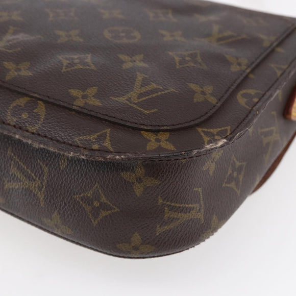 LOUIS VUITTON Monogram Saint Cloud GM Shoulder Bag M51242 LV Auth 152680