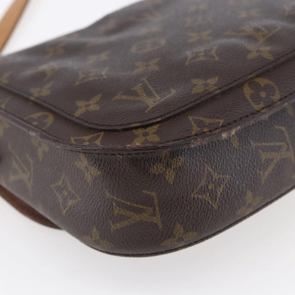 LOUIS VUITTON Monogram Saint Cloud GM Shoulder Bag M51242 LV Auth 152680