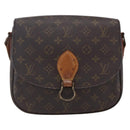 LOUIS VUITTON Monogram Saint Cloud GM Shoulder Bag M51242 LV Auth 152680-13
