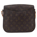 LOUIS VUITTON Monogram Saint Cloud GM Shoulder Bag M51242 LV Auth 152680-2