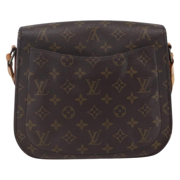 LOUIS VUITTON Monogram Saint Cloud GM Shoulder Bag M51242 LV Auth 152680