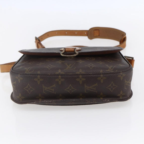 LOUIS VUITTON Monogram Saint Cloud GM Shoulder Bag M51242 LV Auth 152680