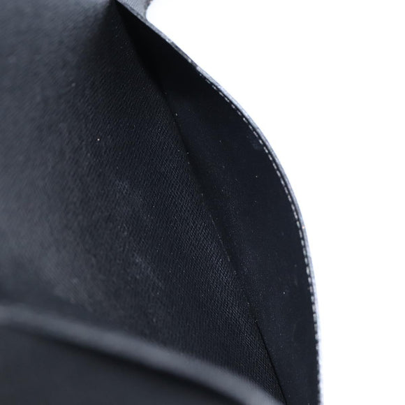 LOUIS VUITTON Epi Agenda Bureau Day Planner Cover Black LV Auth 152683