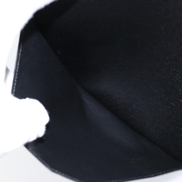 LOUIS VUITTON Epi Agenda Bureau Day Planner Cover Black LV Auth 152683