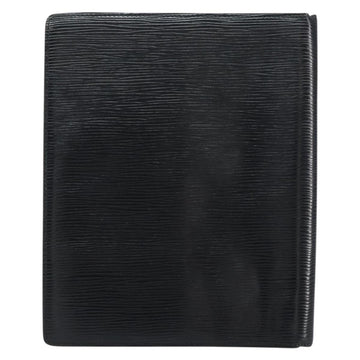 LOUIS VUITTON Epi Agenda Bureau Day Planner Cover Black LV Auth 152683 - 0