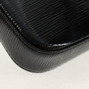 LOUIS VUITTON Epi Pochette Accessoires Pouch Noir Electric M4080N Auth 152684AV-15