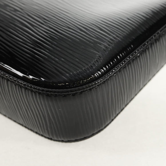 LOUIS VUITTON Epi Pochette Accessoires Pouch Noir Electric M4080N Auth 152684AV