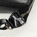 LOUIS VUITTON Epi Pochette Accessoires Pouch Noir Electric M4080N Auth 152684AV-19