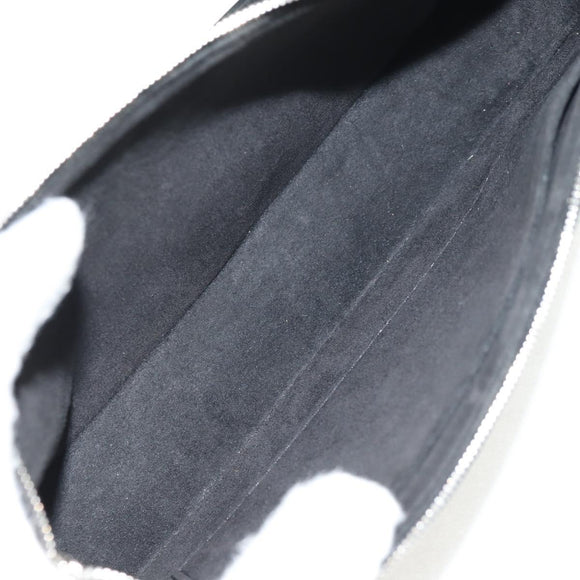 LOUIS VUITTON Epi Pochette Accessoires Pouch Noir Electric M4080N Auth 152684AV