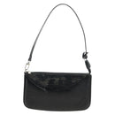 LOUIS VUITTON Epi Pochette Accessoires Pouch Noir Electric M4080N Auth 152684AV-13