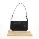LOUIS VUITTON Epi Pochette Accessoires Pouch Noir Electric M4080N Auth 152684AV-12