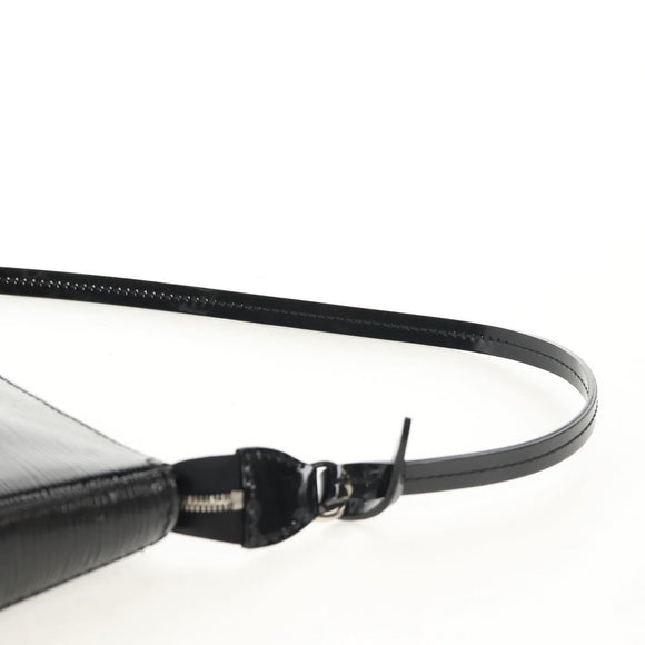 LOUIS VUITTON Epi Pochette Accessoires Pouch Noir Electric M4080N Auth 152684AV