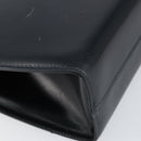 Salvatore Ferragamo Shoulder Bag Leather Black Gold Auth 152686-13