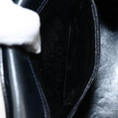 Salvatore Ferragamo Shoulder Bag Leather Black Gold Auth 152686-21