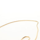 Salvatore Ferragamo Chain Shoulder Bag Leather Purple Gold Auth 152688V-14