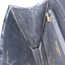 CHANEL Chain Shoulder Bag Patent leather Black Gold CC Auth 152693-20