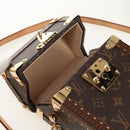LOUIS VUITTON Monogram Camera box Shoulder Bag M10079 LV Auth 152697SM-11