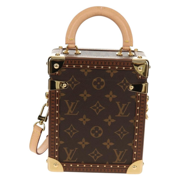 LOUIS VUITTON Monogram Camera box Shoulder Bag M10079 LV Auth 152697SM