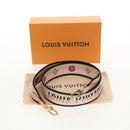 LOUIS VUITTON Signature Shoulder Strap Canvas 39.4"" Beige LV Auth 152698M-12